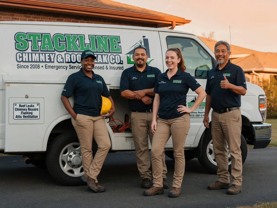 Chimney flashing repair company in Uniondale, IN
